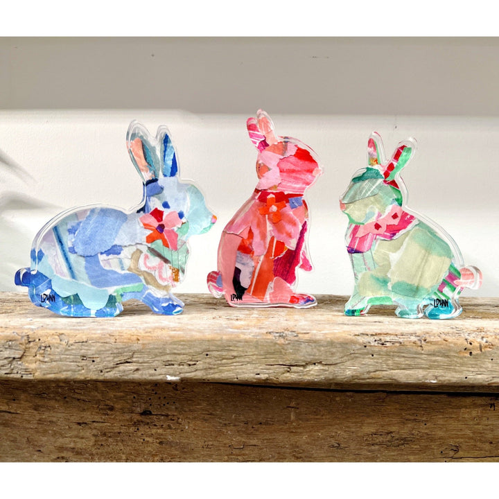 Acrylic Bunny In Color - Something Splendid Co.