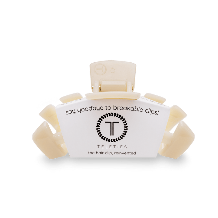Almond Beige Medium Hair Clip - Something Splendid Co.