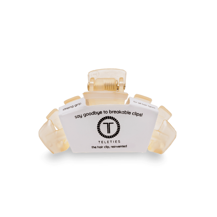 Almond Beige Tiny Claw Hair Clip - Something Splendid Co.