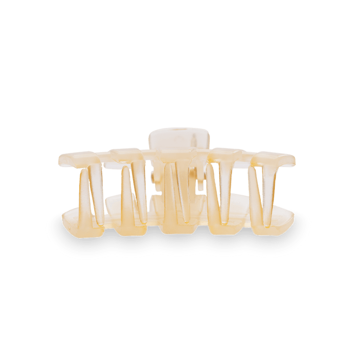 Almond Beige Tiny Claw Hair Clip - Something Splendid Co.