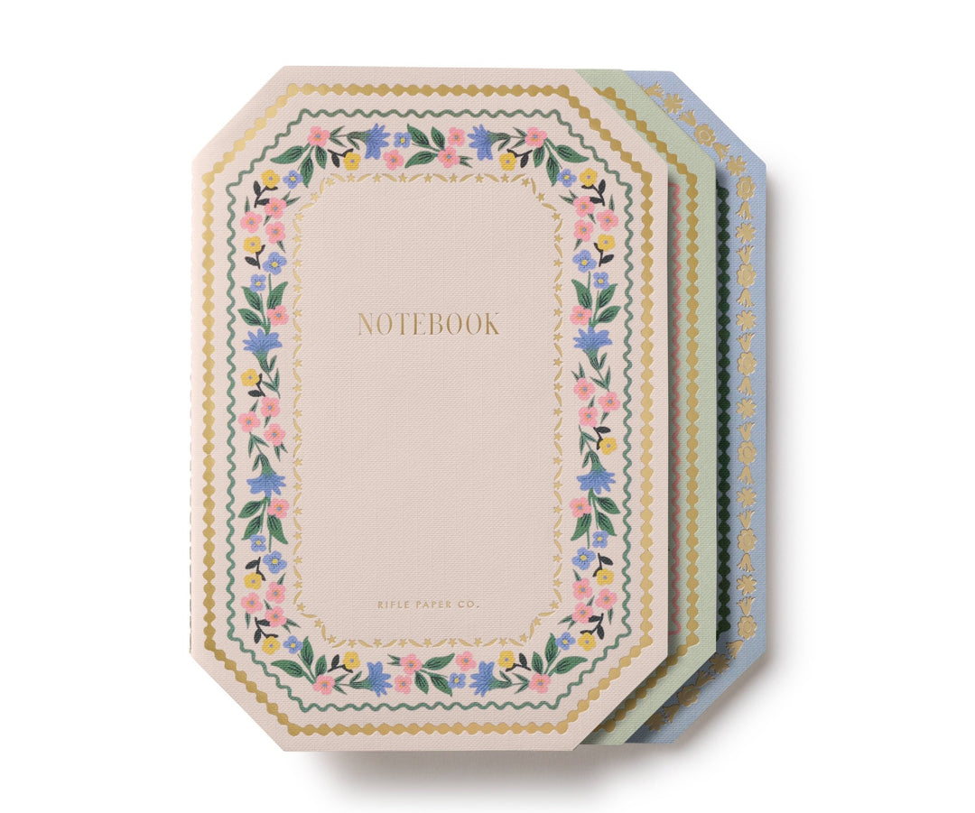 Assorted Set of 3 Gemma Notebooks - Something Splendid Co.