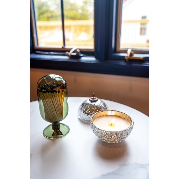 Balsam & Cedar Mercury Ornament Candle - Something Splendid Co.