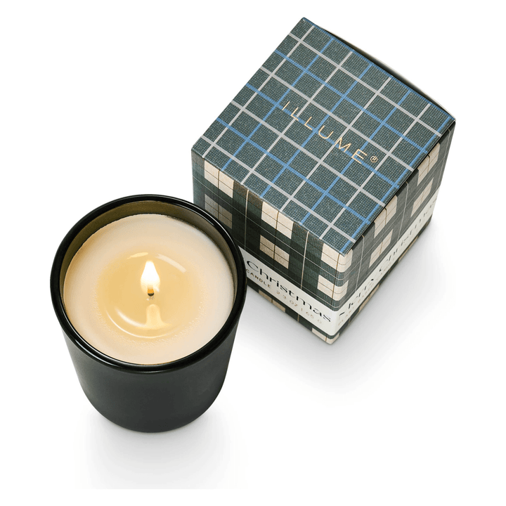 Balsam & Cedar Merry Christmas Boxed Votive Candle - Something Splendid Co.