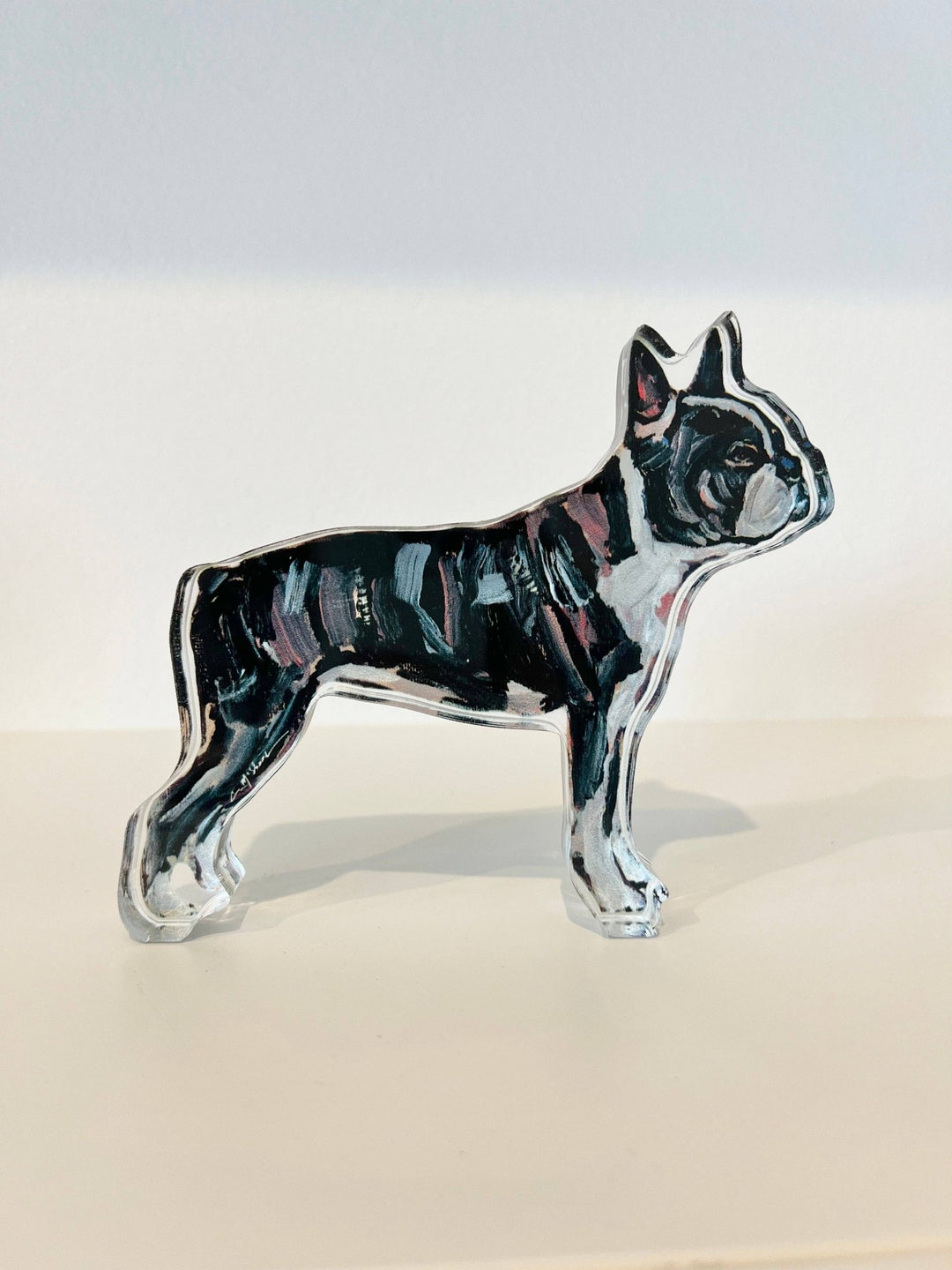 "Boston Terrier" acrylic shelfie - Something Splendid Co.