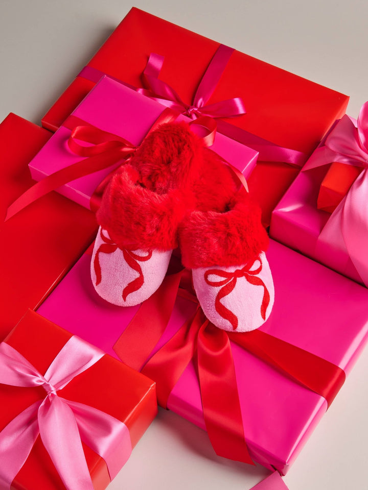 BOW SLIPPERS - Something Splendid Co.
