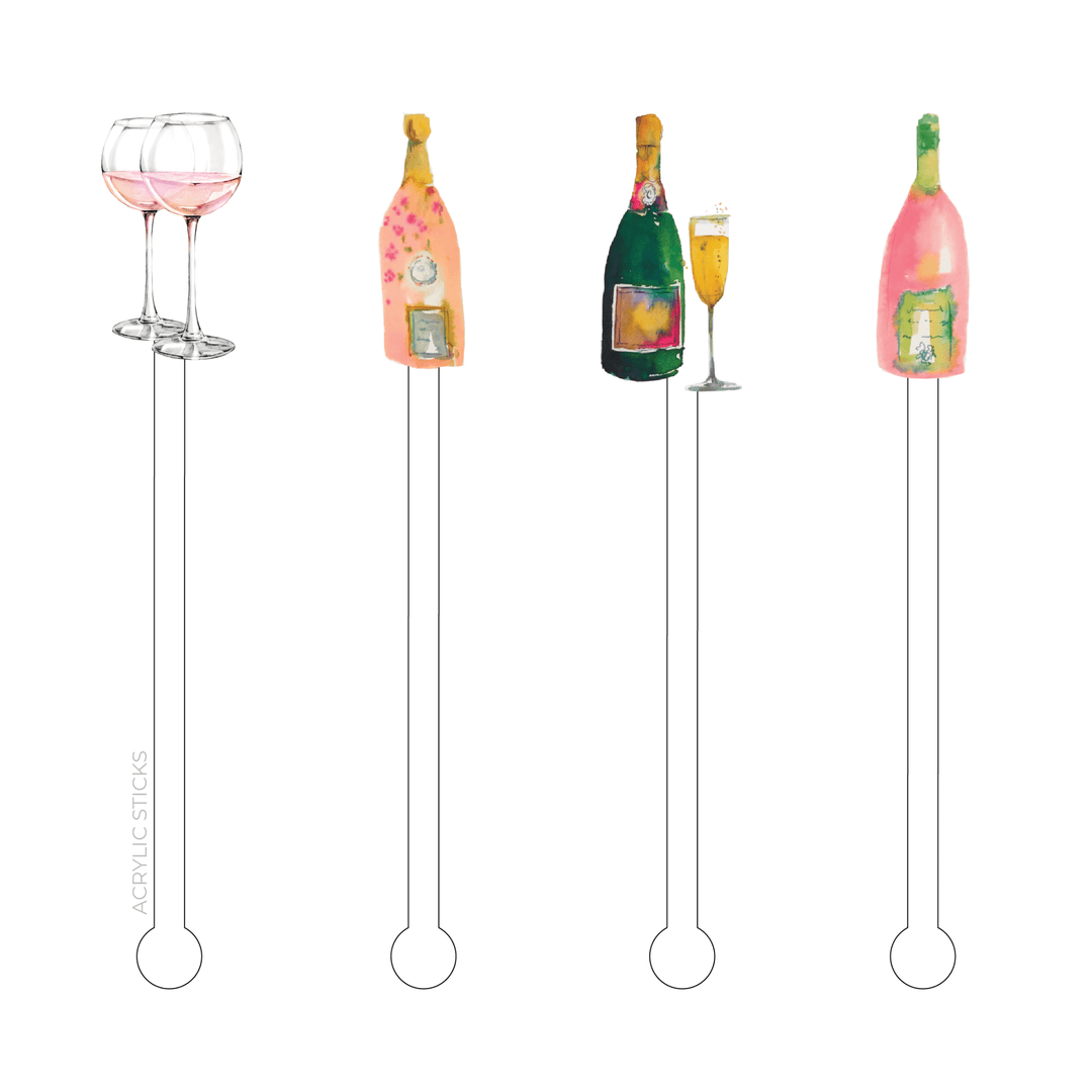 Bubbles Acrylic Stir Sticks - Something Splendid Co.