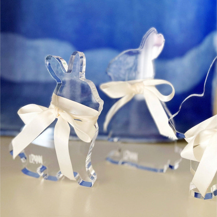 Clear Acrylic Bunny - Something Splendid Co.