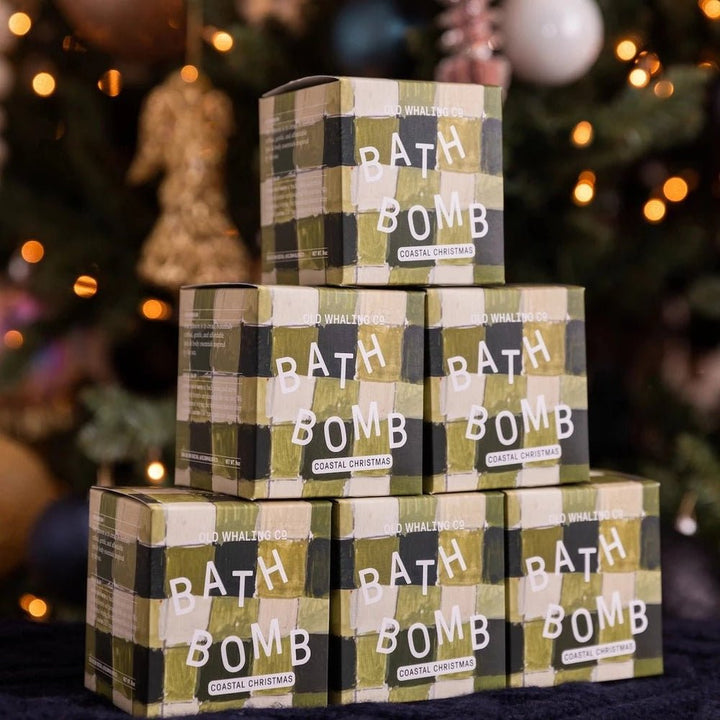 Coastal Christmas Bath Bomb - Something Splendid Co.