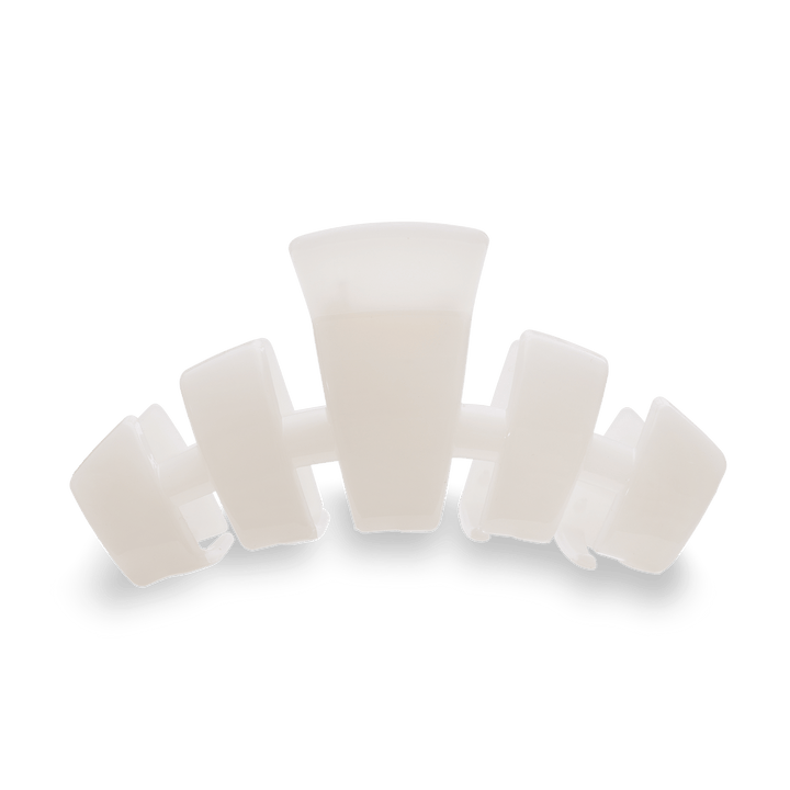 Coconut White Large Claw Hair Clip - Something Splendid Co.