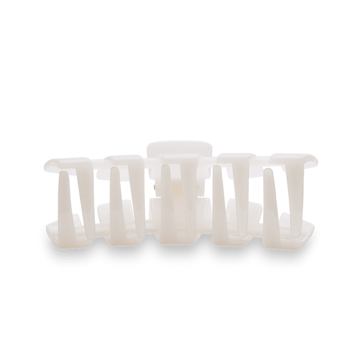 Coconut White Large Claw Hair Clip - Something Splendid Co.