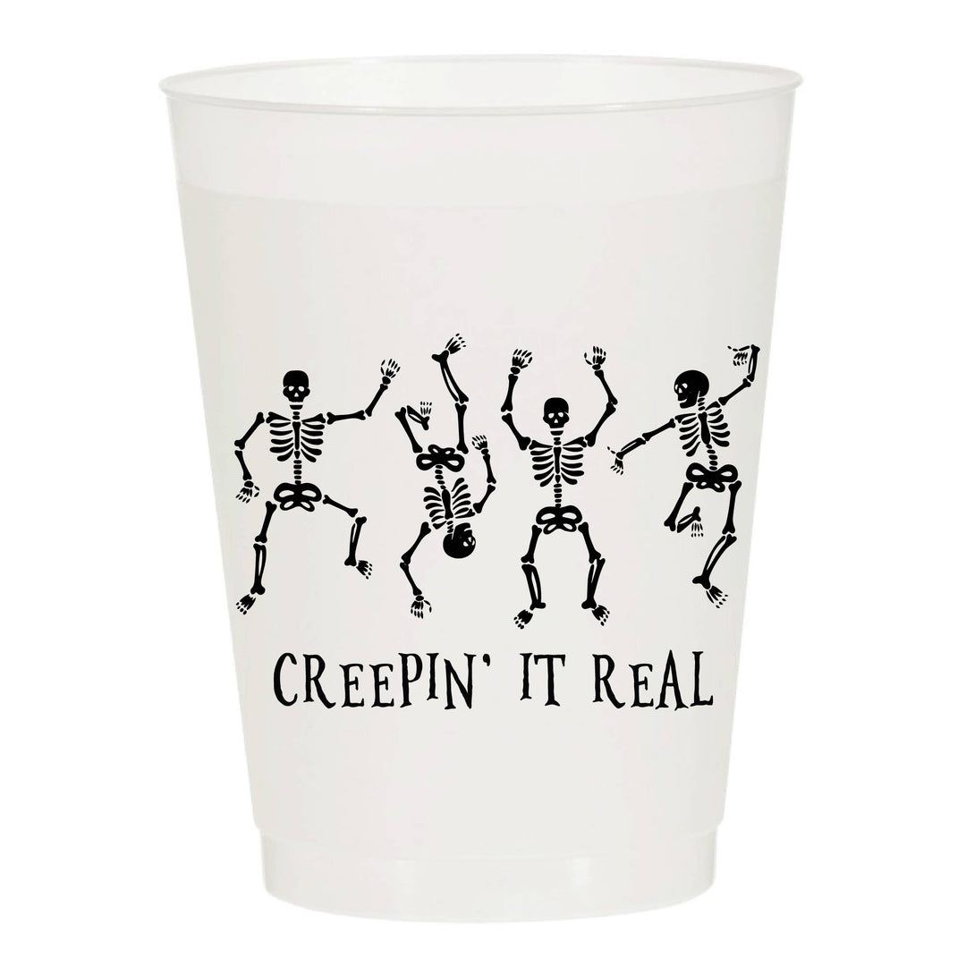Creepin It Real Halloween Frosted Cups - Something Splendid Co.