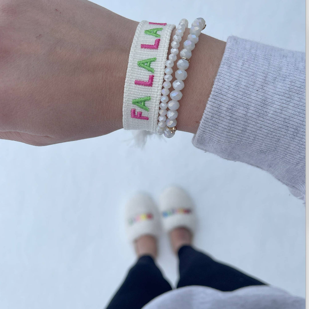 FA LA LA LA LA Bracelet - Something Splendid Co.