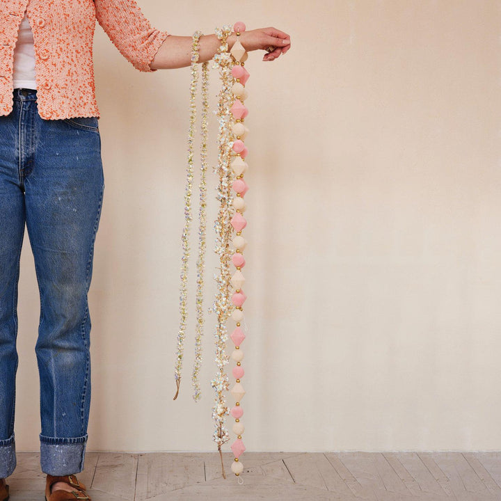 Foam Garland with Iridescent Glitter - Something Splendid Co.