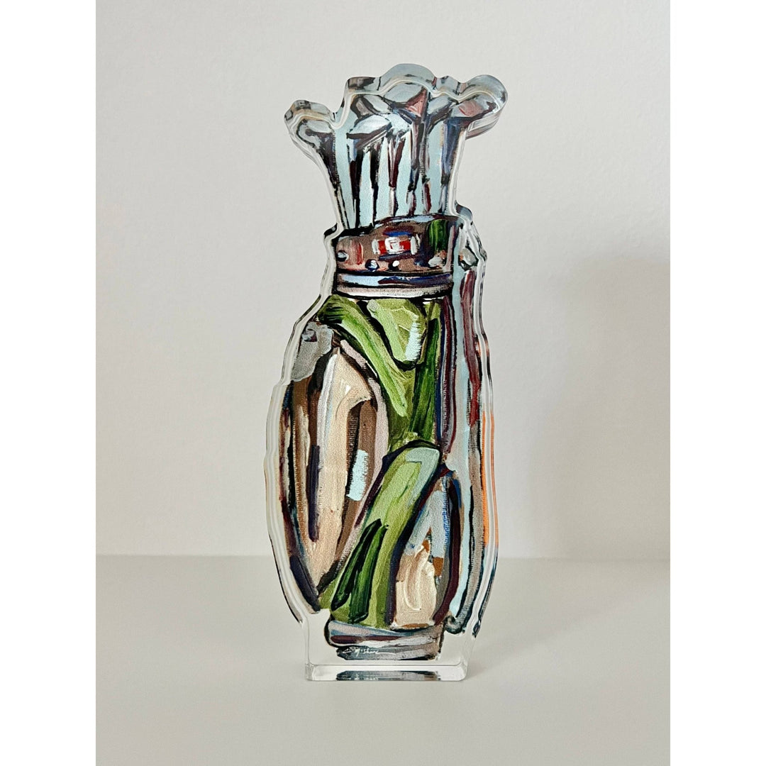 "Golf Clubs" Acrylic Blocks - Something Splendid Co.