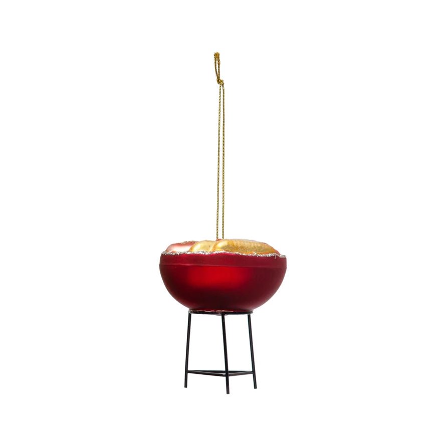 Hand - Painted Grill Ornament - Something Splendid Co.