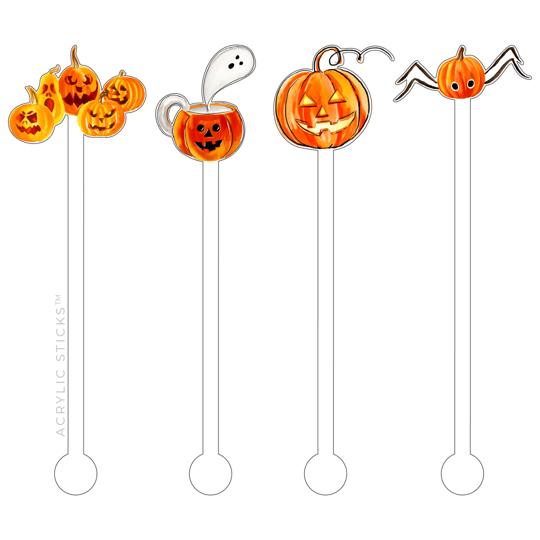 HEY BOO... ACRYLIC STIR STICKS COMBO - Something Splendid Co.