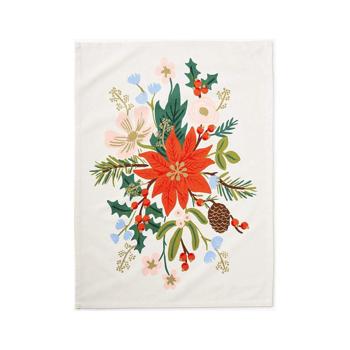 Holiday Bouquet Tea Towel - Something Splendid Co.
