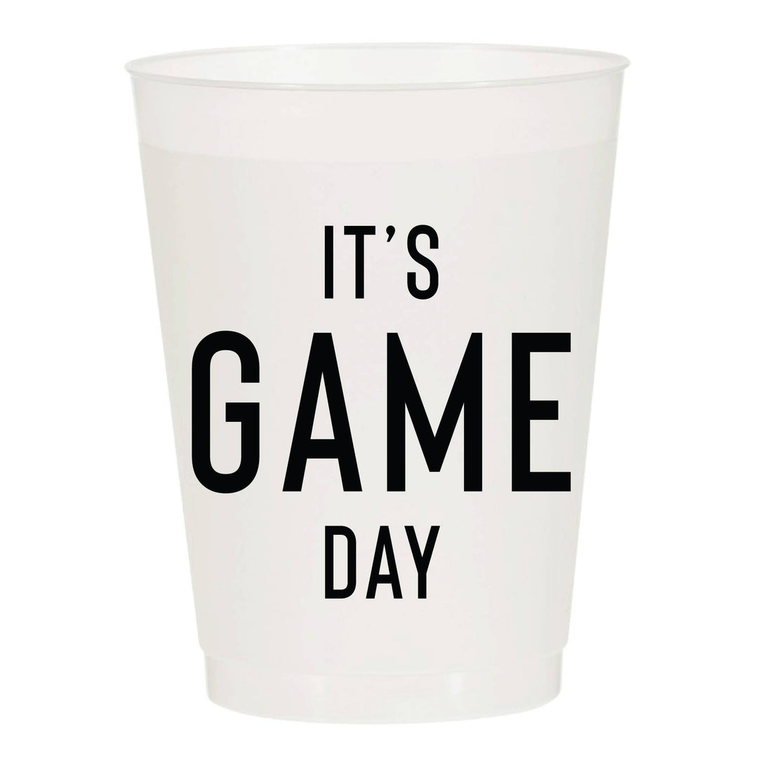 It's Game Day Football Tailgate Frosted Cups - Sports - Something Splendid Co.