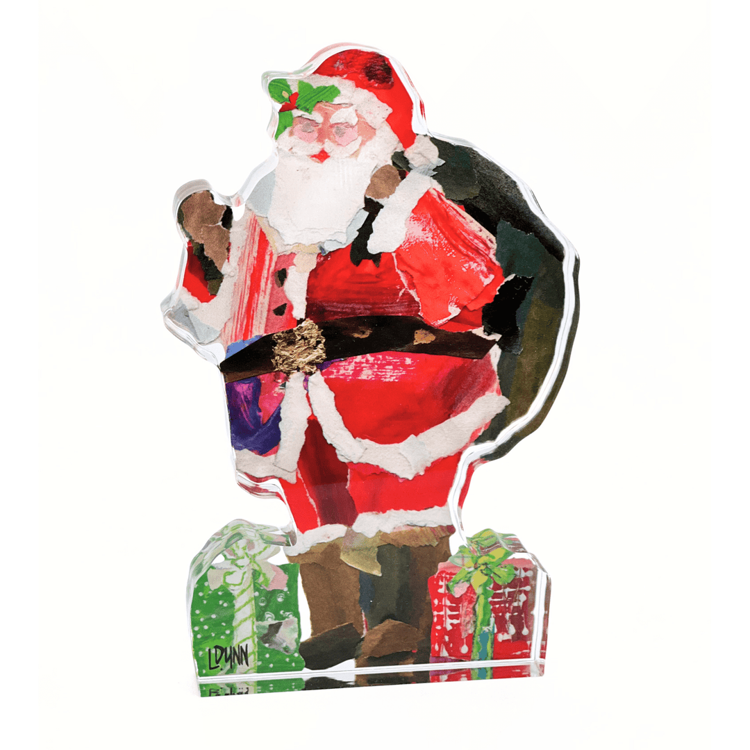 JOLLY OL' ST. NICK ACRYLIC BLOCK - Something Splendid Co.