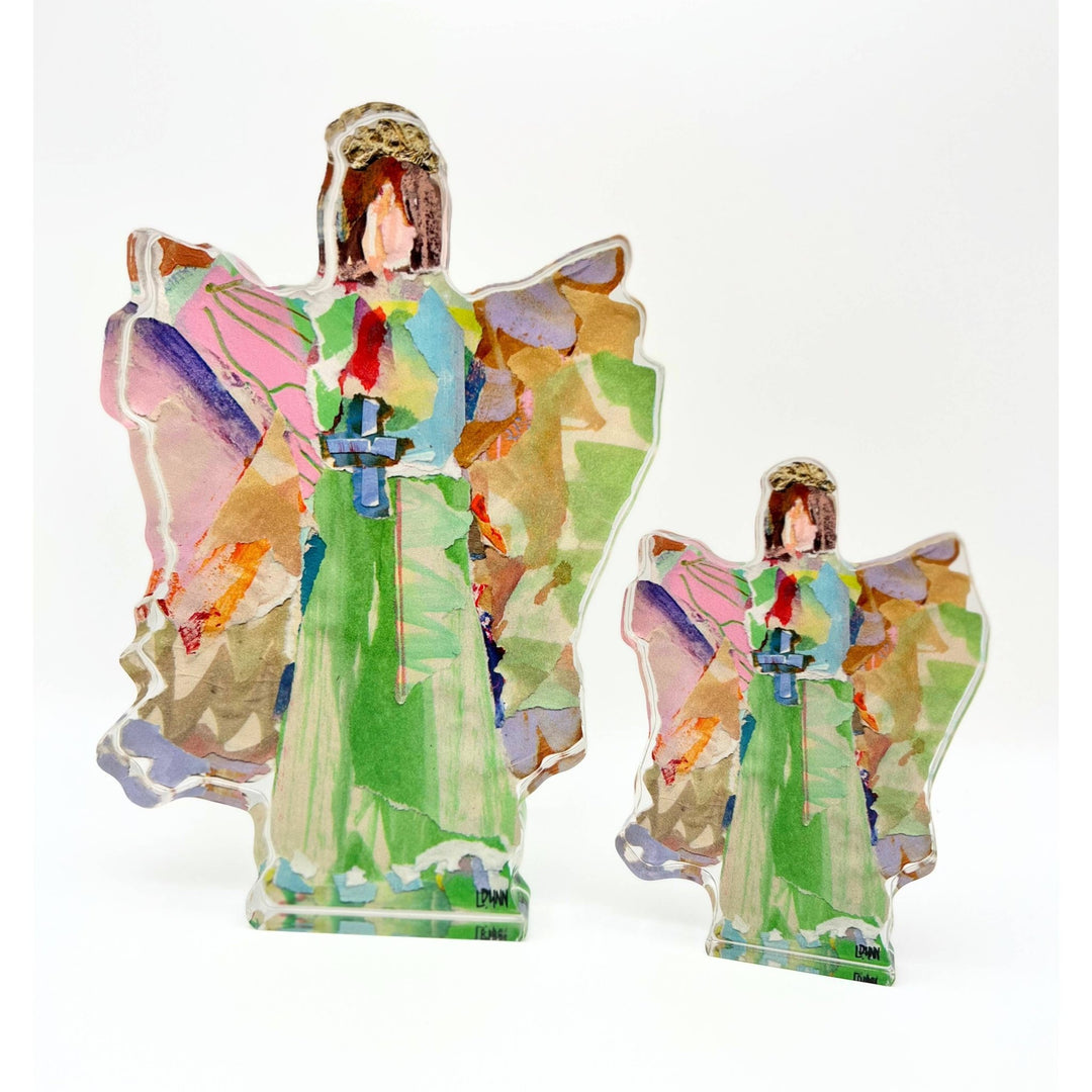 KATHLEEN ACRYLIC ANGEL LARGE, GLORY COLLECTION - Something Splendid Co.