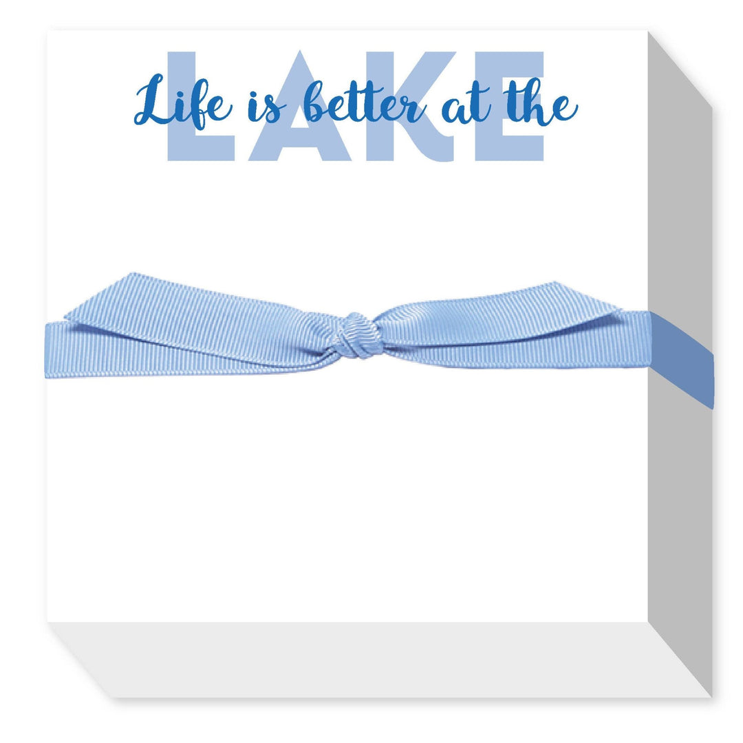 LIFE IS BETTER AT THE LAKE CHUBBIE NOTEPAD - Something Splendid Co.