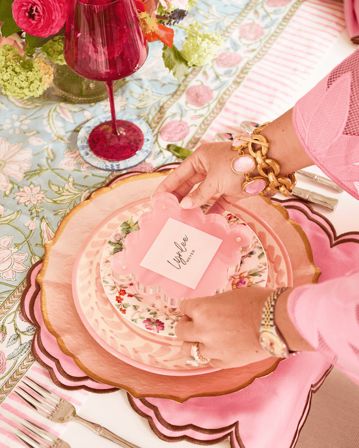 Light Pink Mini Acrylic Picture Frame - Something Splendid Co.