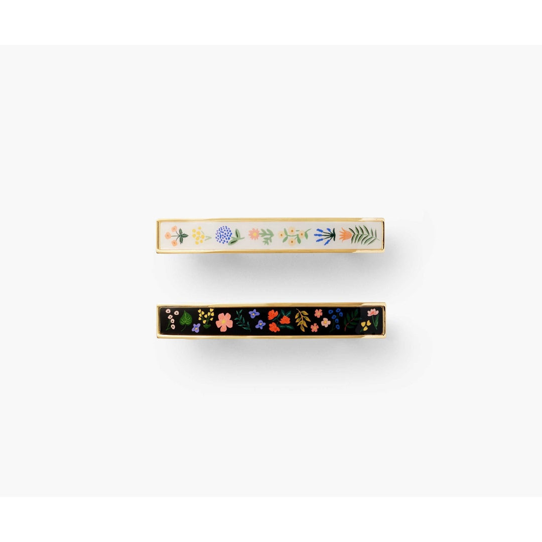 Menagerie Garden Enamel Hair Clips - Set of 2 - Something Splendid Co.