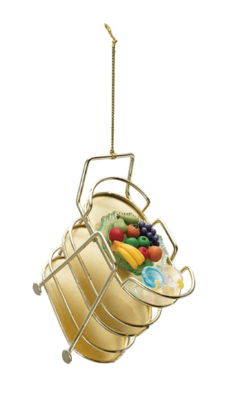 Metal Bar Cart Ornament, 4 Styles - Something Splendid Co.