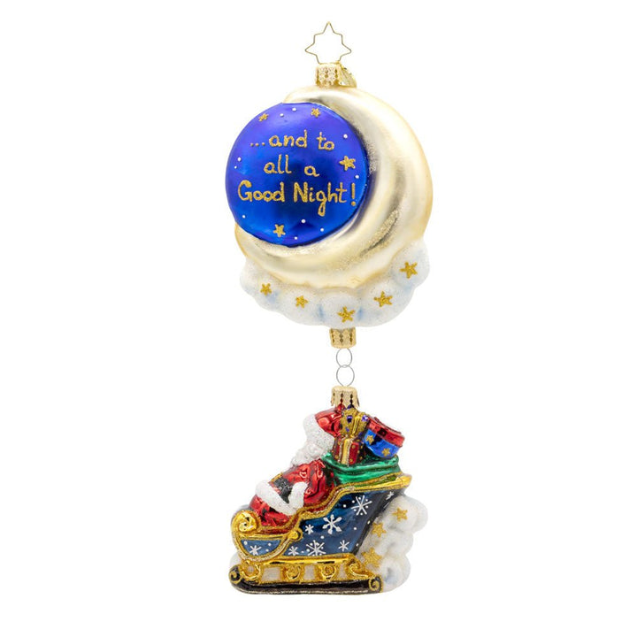 Moonlight Sleigh Ride Ornament - Something Splendid Co.