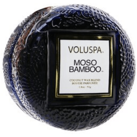 Moso Bamboo Petite Glass Jar Candle - Something Splendid Co.