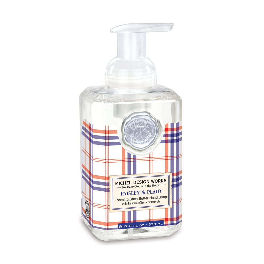 Paisley and Plaid Foaming Hand Soap - Something Splendid Co.