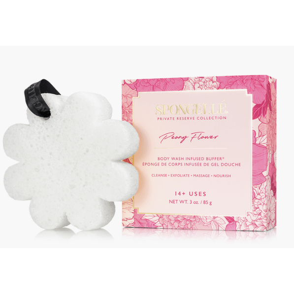 Peony Flower Boxed Flower Spongelle - Something Splendid Co.