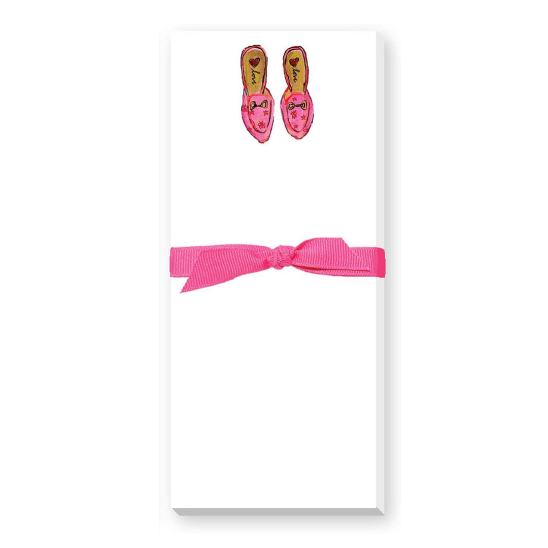 SBY PINK MULES SKINNIE NOTEPAD - Something Splendid Co.