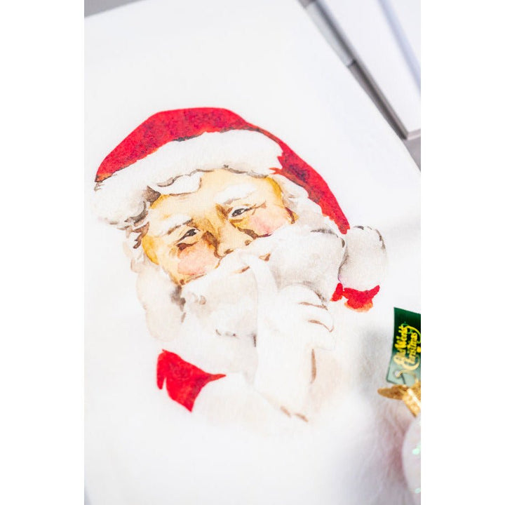 Secret Santa Tea Towel - Something Splendid Co.