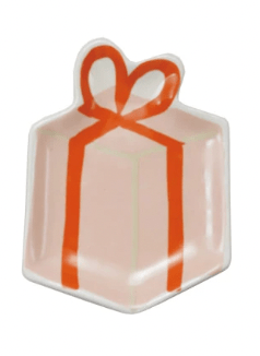 Stoneware Gift/Letter Shaped Dish, 4 Styles - Something Splendid Co.