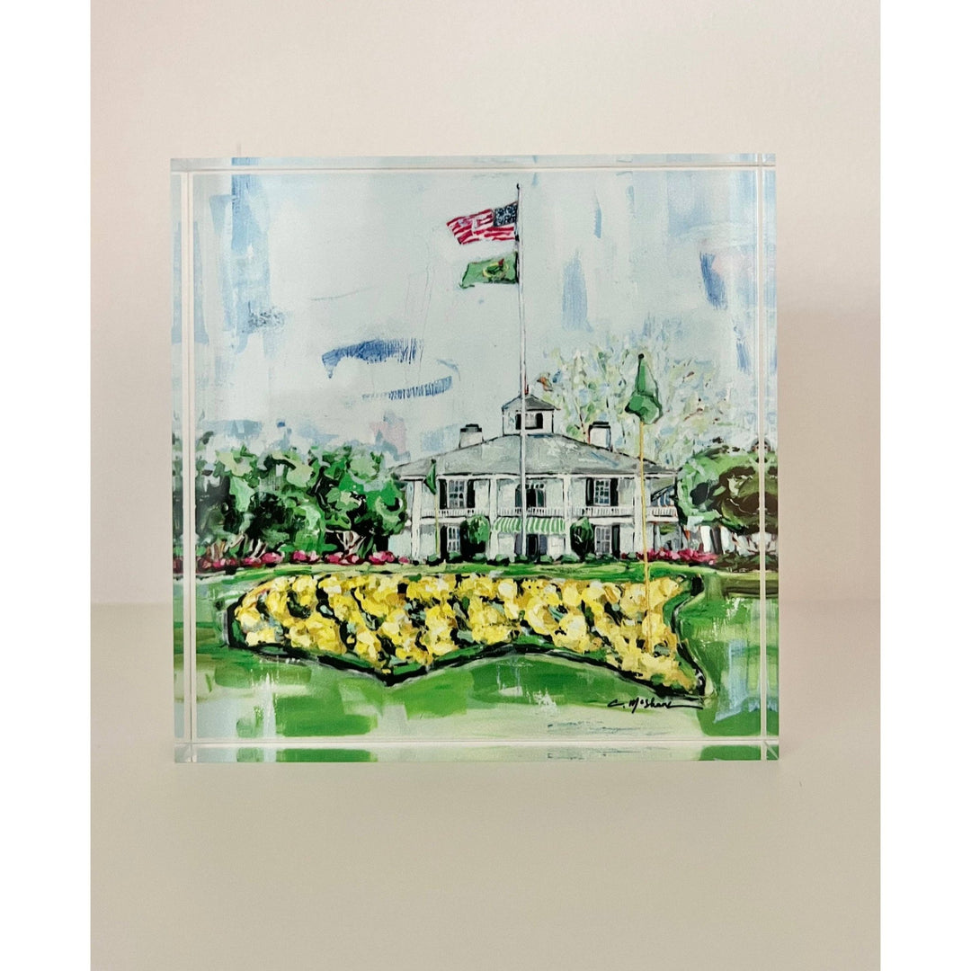 "The Master's Clubhouse" Acrylic Block - Something Splendid Co.