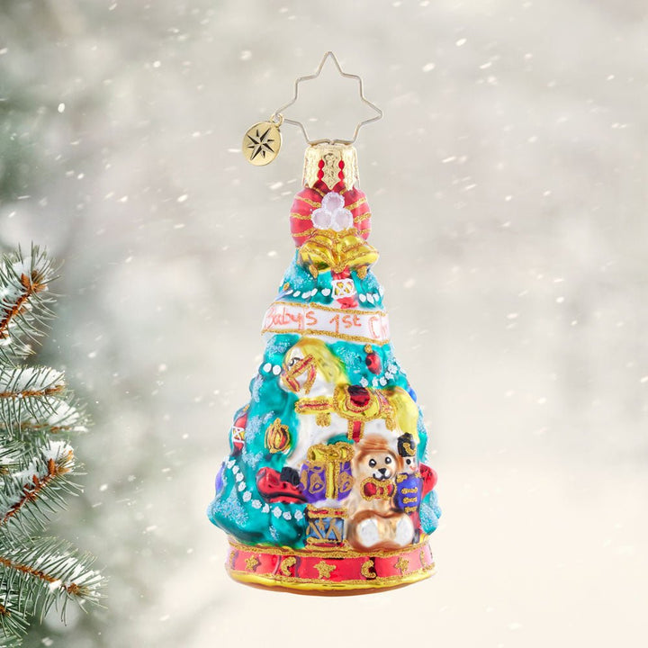 Tots First Tree Gem Ornament - Something Splendid Co.
