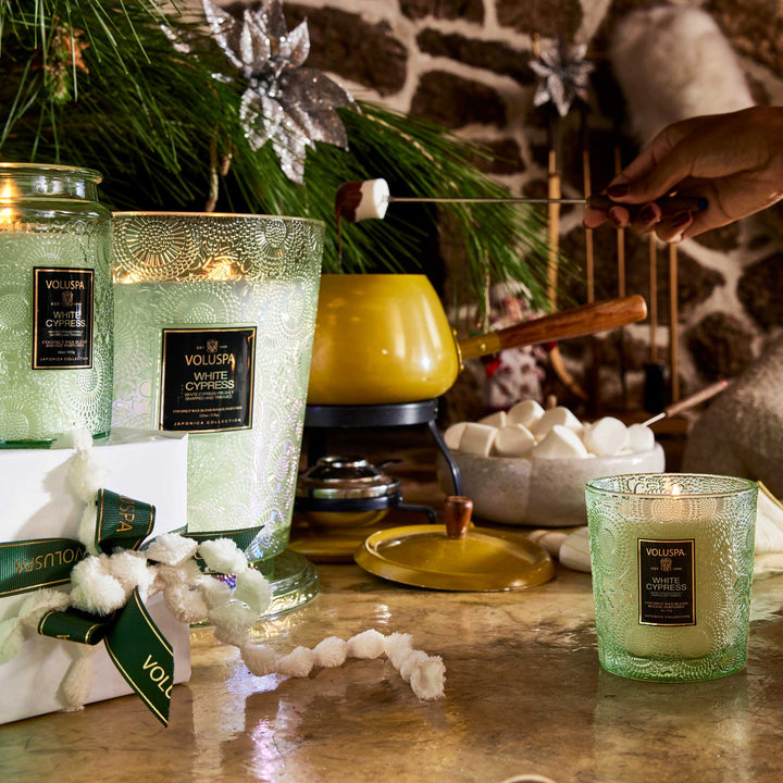 White Cypress Classic Candle - Something Splendid Co.