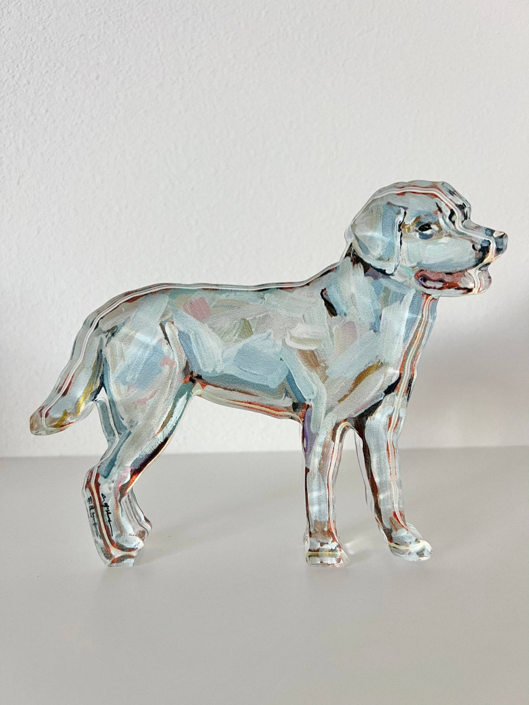 "White lab" acrylic shelfie - Something Splendid Co.
