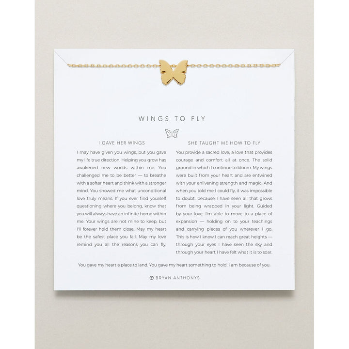 Wings to Fly Icon Necklace - Something Splendid Co.
