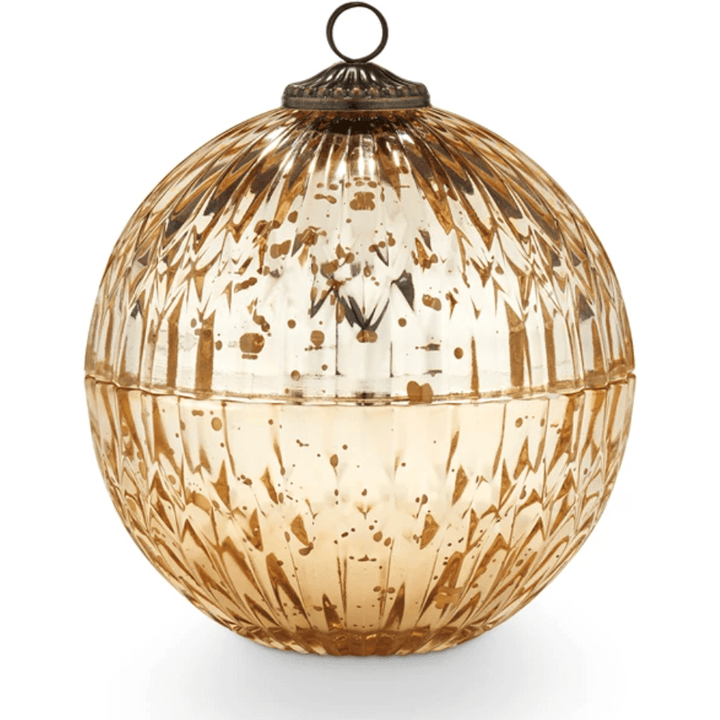 Winter White Mercury Ornament Candle - Something Splendid Co.