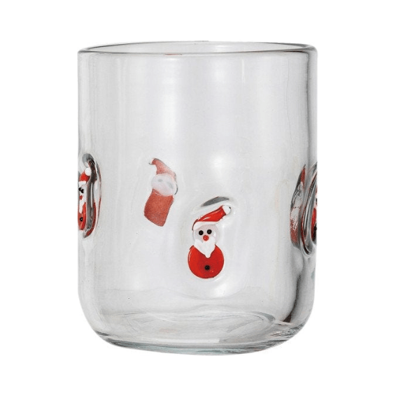 16 oz. Drinking Glass w/ Holiday Icons, 4 Styles - Something Splendid Co.