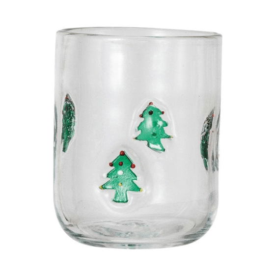 16 oz. Drinking Glass w/ Holiday Icons, 4 Styles - Something Splendid Co.