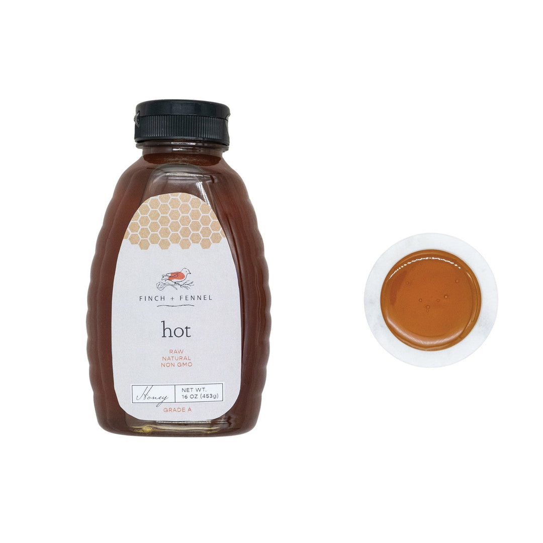 16 oz. Grade A Hot Honey - Something Splendid Co.