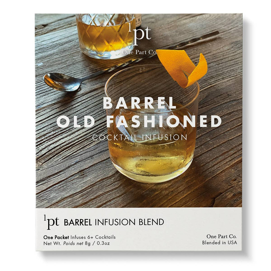 1pt Barrel Old Fashioned Cocktail Pack - Something Splendid Co.