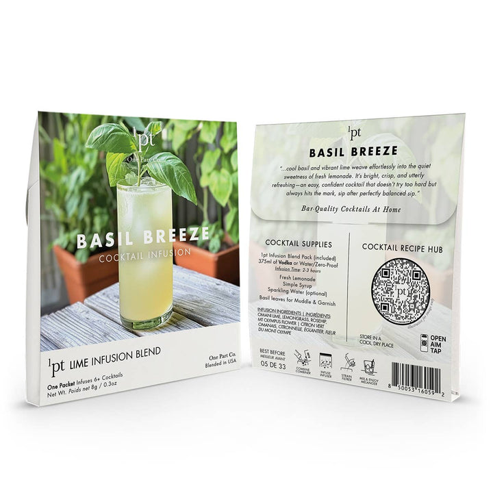 1pt Basil Breeze Cocktail Pack - Something Splendid Co.