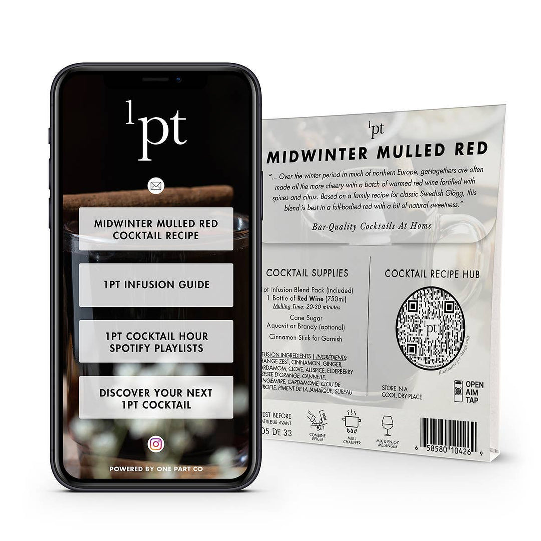1pt Midwinter Mulled Red Cocktail Pack - Something Splendid Co.