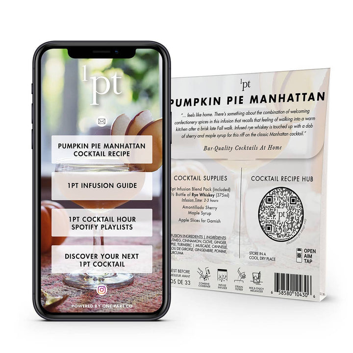 1pt Pumpkin Pie Manhattan Cocktail Pack - Something Splendid Co.