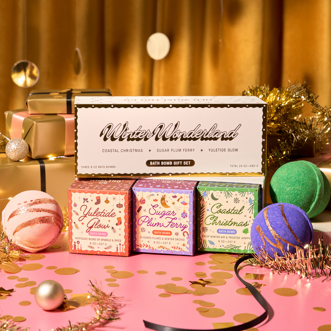 Winter Wonderland Bath Bomb Gift Set | Christmas, Holiday