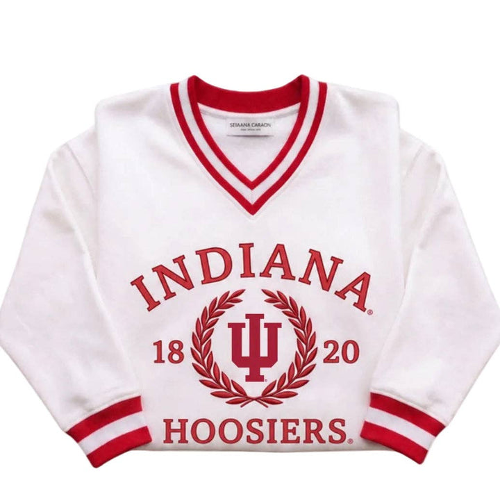 Indiana Heritage V-Neck Pullover PRE-ORDER (Est Ship 8/29)